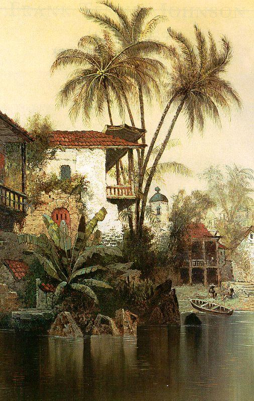 Edwin Deakin Old Panama Germany oil painting art